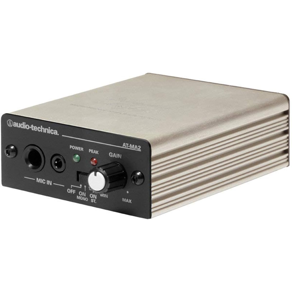audio-technica microphone amplifier AT-MA2 & mono microphone AT9922PC