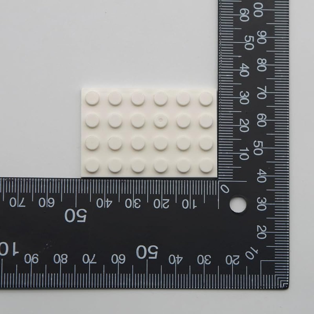 Classic Black Plates Bulk, Black Plates 4x6, Building Plates Flat 50 Pieces, Compatible with Lego Parts and Pieces: 4x6 Black Plates (Color: Black)