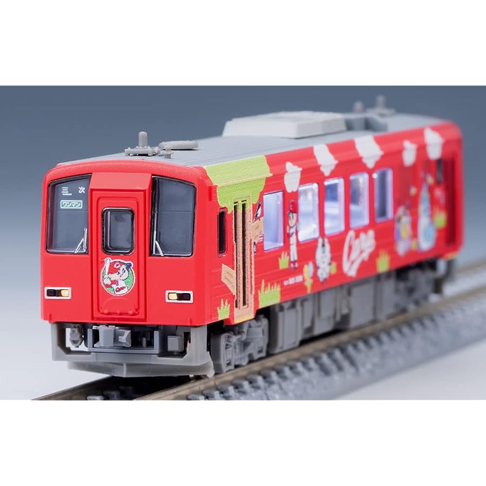 TOMYTEC TOMIX N Gauge Special Product JR Kiha 120 300 Type Geibi Line/Hiroshima Car Wrapping Type 9479 Railway Model Diesel Car