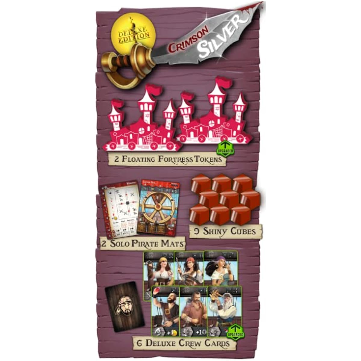 Tiny Epic Pirated Deluxe Kickstarter Edition