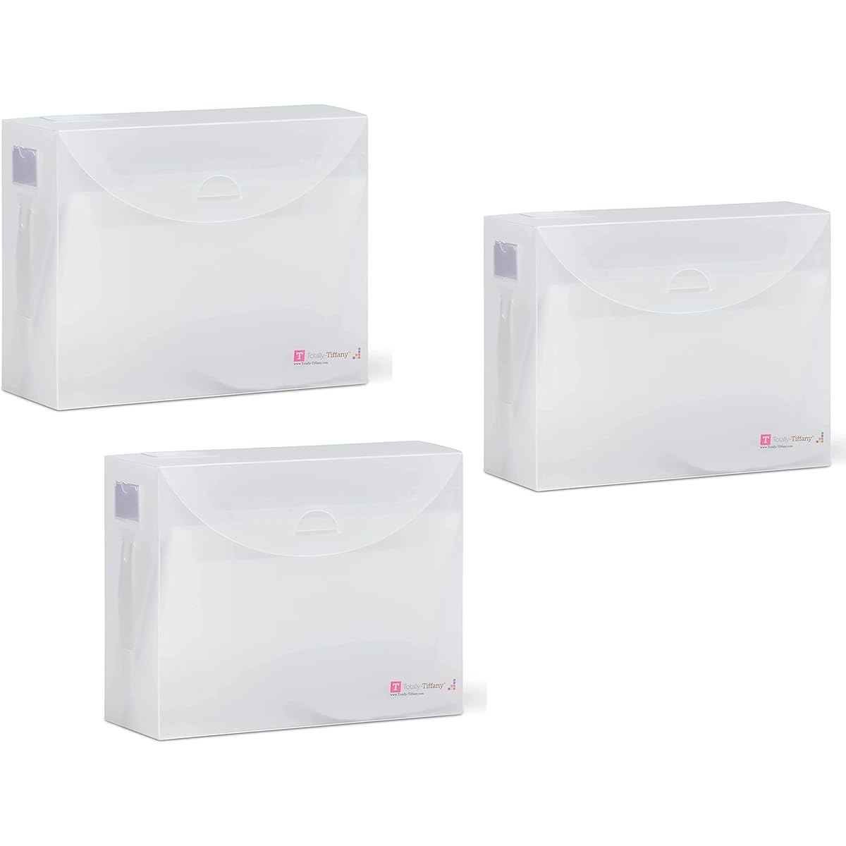 Totally Tiffany Die and Stamp Storage Power Pack 3 Pack - Holds up to 90 Stamps and Die Sets