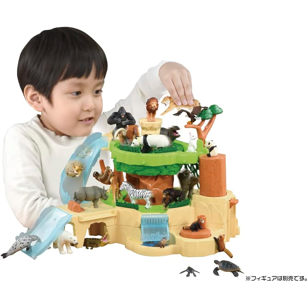 TAKARA TOMY Ania Ania Kuzo! Guruguru Mountain Animal Dinosaur Toy Ages 3+
