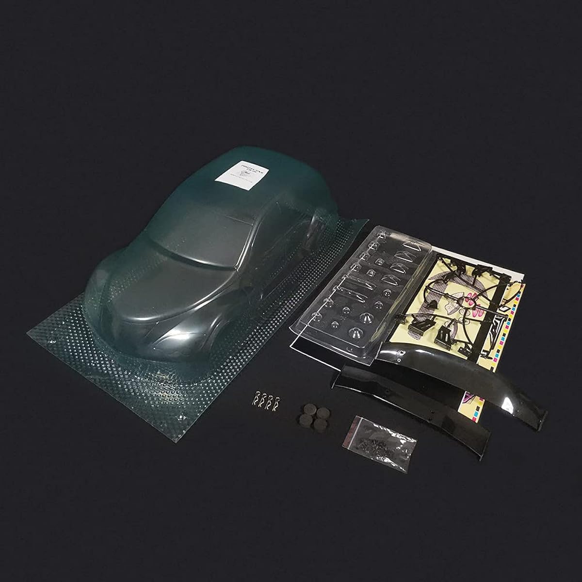 SANTAIZI 1/10 RC Body PT Clear LEXAN PC Shell Width 200mm for Drift On-Road Touring Car