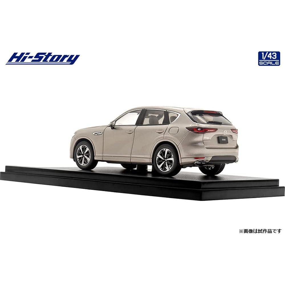 INTERALLIED Hi Story 1/43 Mazda CX-60 XD-HYBRID Premium Modern (2022) Platinum Quartz Metallic Finished Product