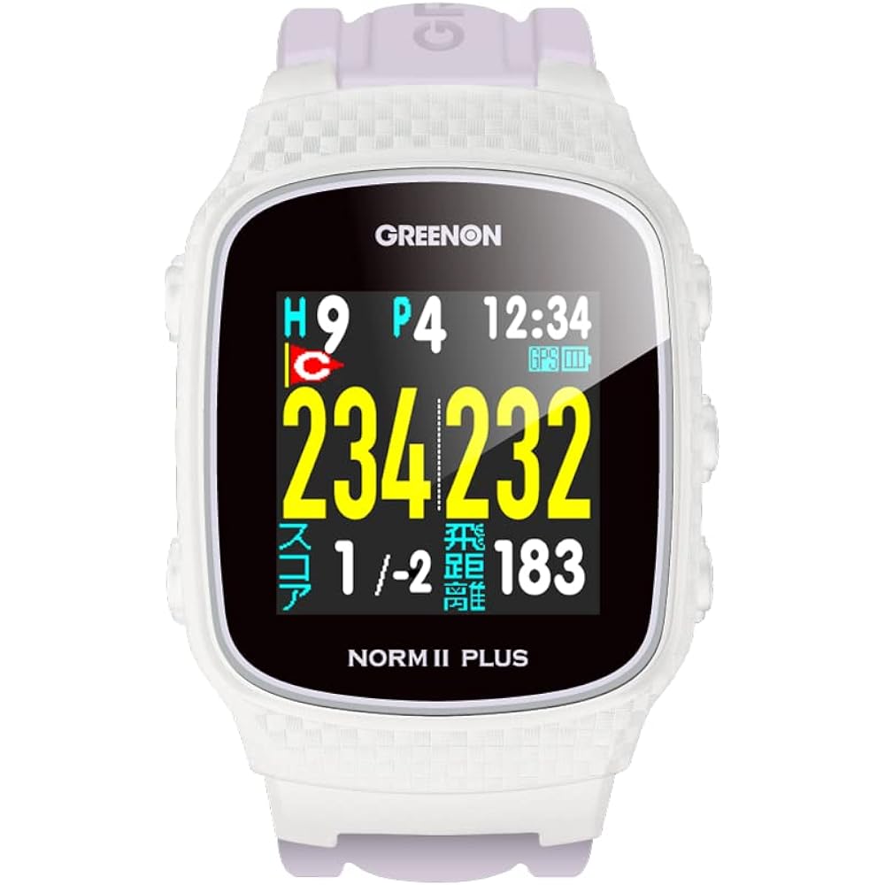 GreenOn THE GOLF WATCH NORM Ⅱ Plus * Compatible with Michibiki L1S Color LCD THE GOLF WATCH NORM Ⅱ Plus