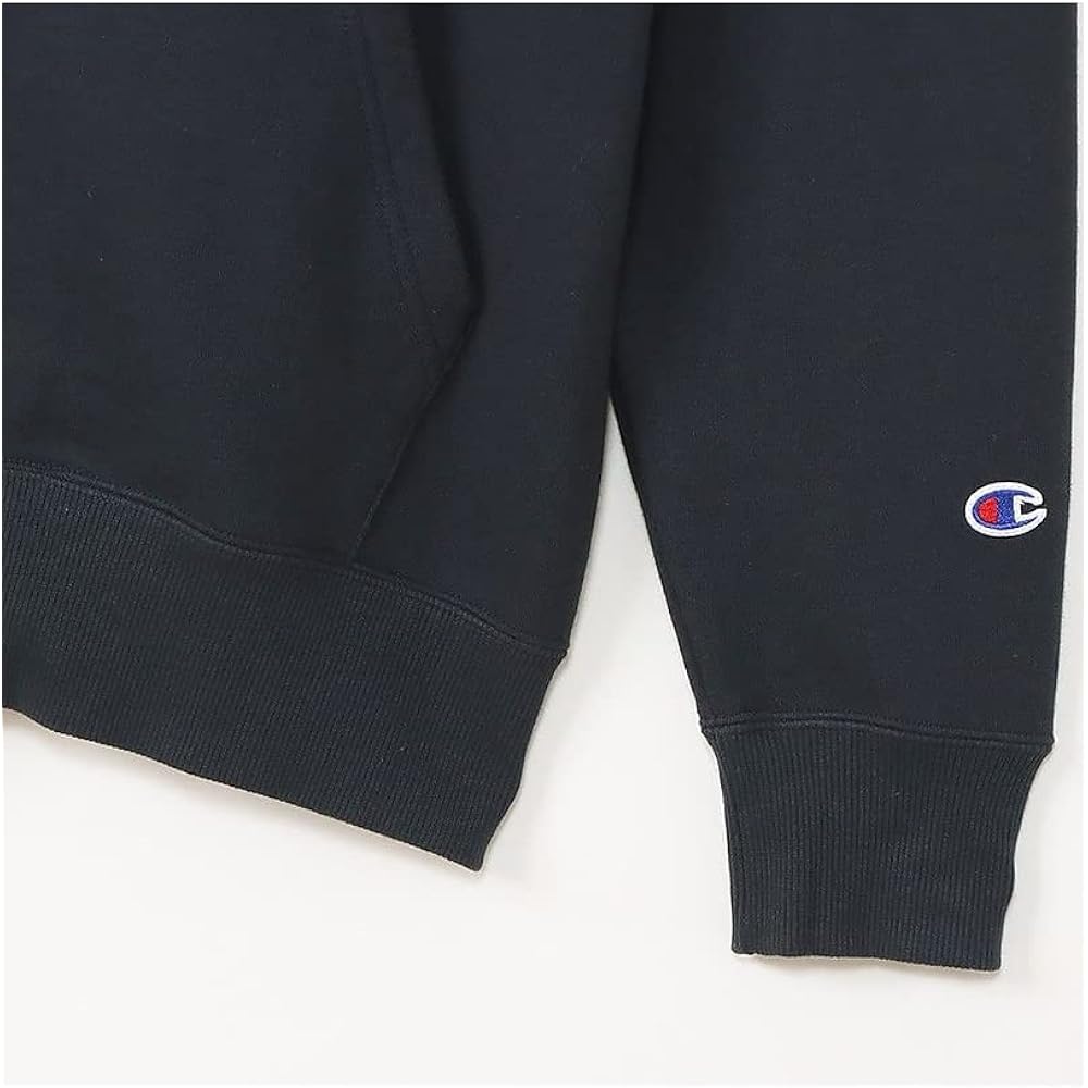 [Champion] Hoodie, Long Sleeve, One Point Logo, Zip Hooded Sweatshirt, C3-W104Z Men's