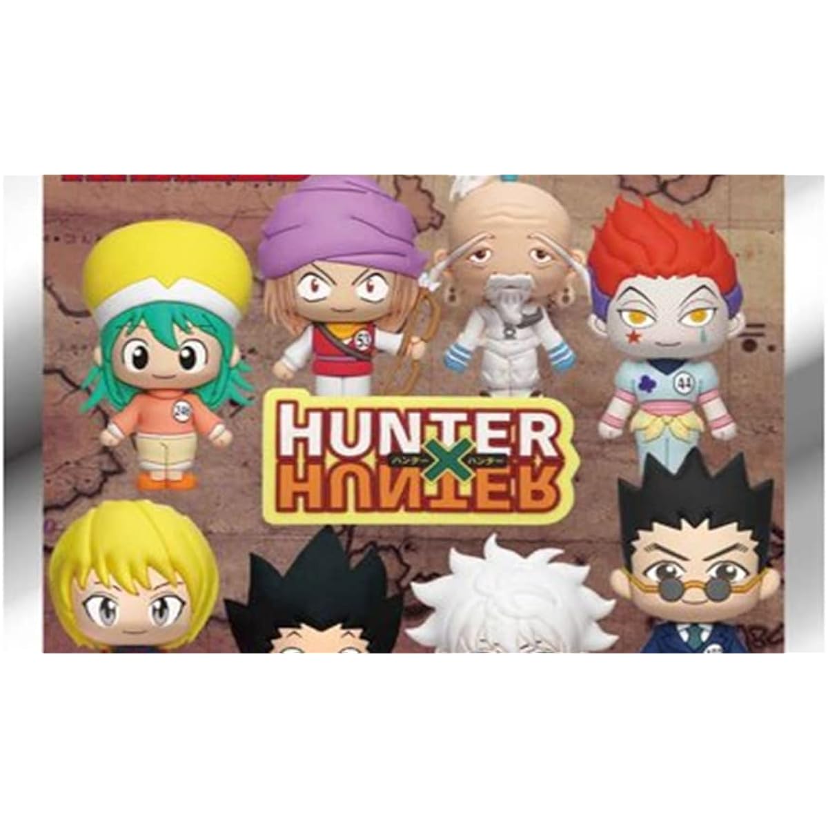 Hunter X Hunter Series 1 - 3D Foam Bag Clip 1 Blind Bag (3 Pieces)