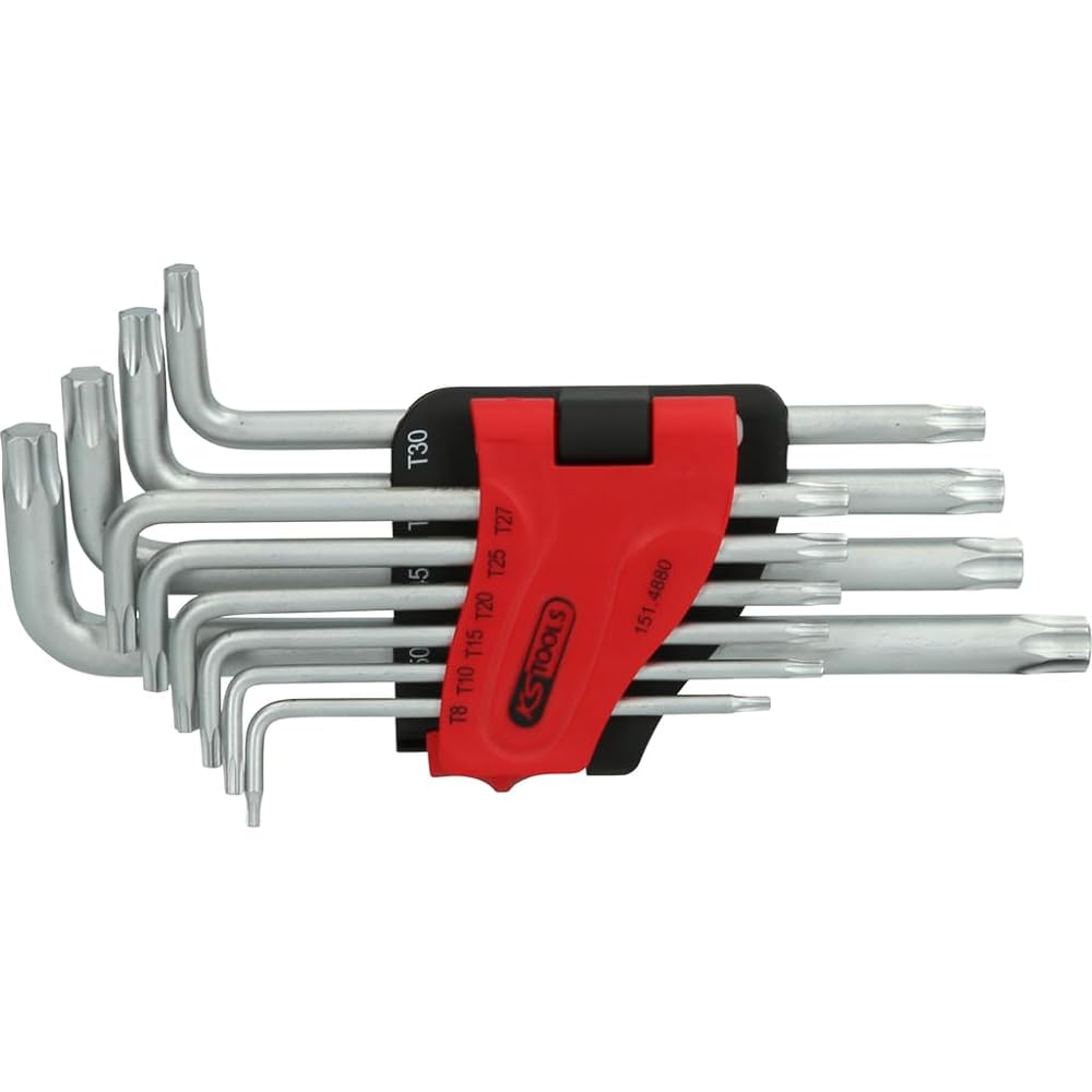 KS Tools Torque Key Wrench Set Long 10 Pieces 151.4880