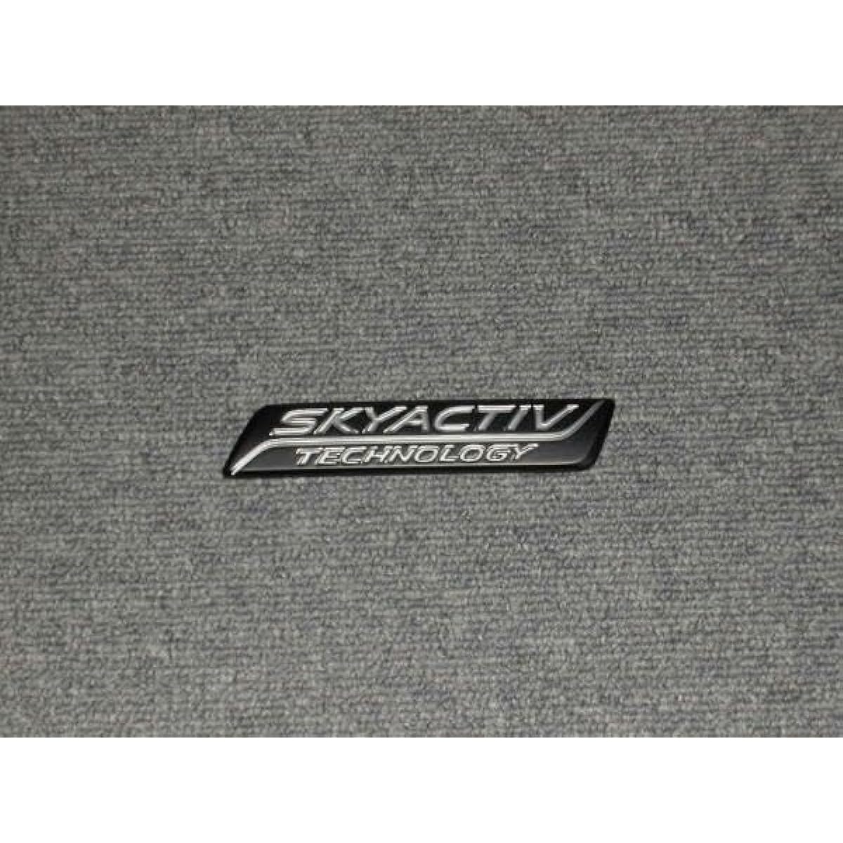 Demio (DJ)/SKYACTIV Rear Emblem (Matte Black)