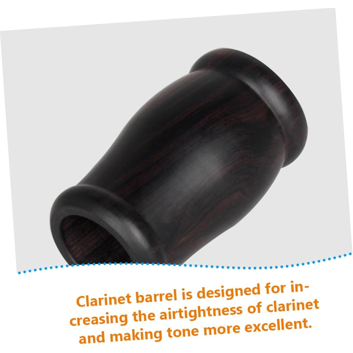 VICASKY 4pcs Clarinet Pipe Clarinet Pitch Tube Clarinet Tuner Blackle Clarinet Barrel Jeans Clarinet Pitch Pipe Black Light Para Clarinet