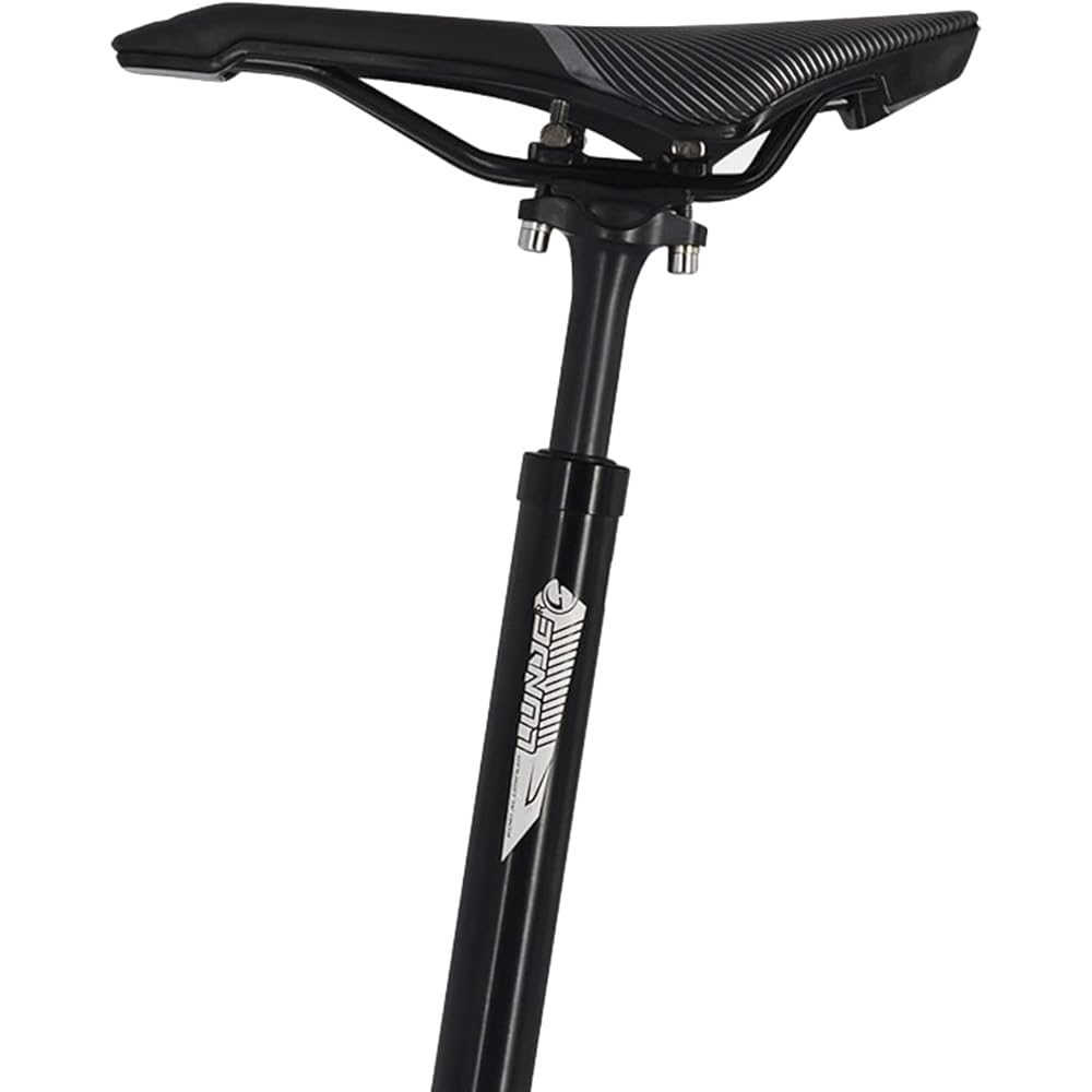 400mm Bicycle Seatpost φ27.2 28.6 30.9 31.6mm Suspension Seatpost Shock Absorption High Rigidity AL6061 Aluminum Alloy Suitable for Mountain Bike Road Bike