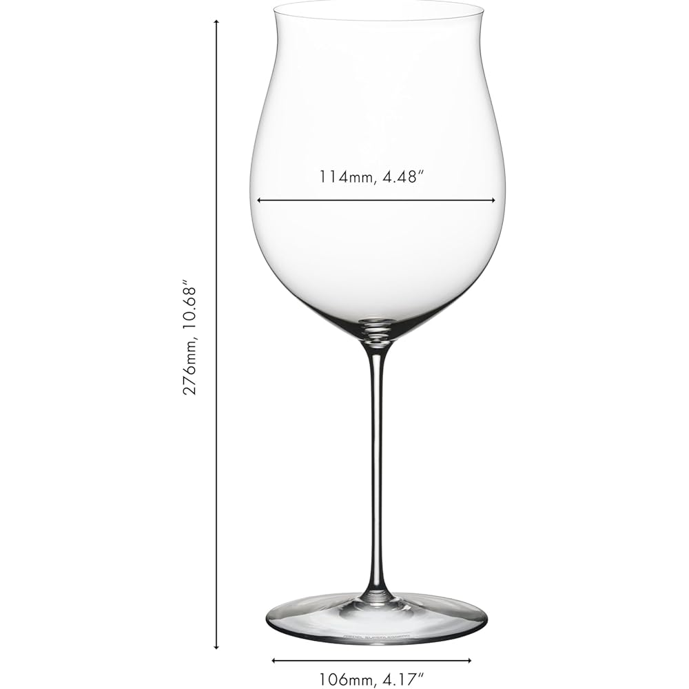 [Genuine] RIEDEL Red Wine Glass Riedel Superleggero "Machine Made" Burgundy Grand Cru 1022ml 6425/16