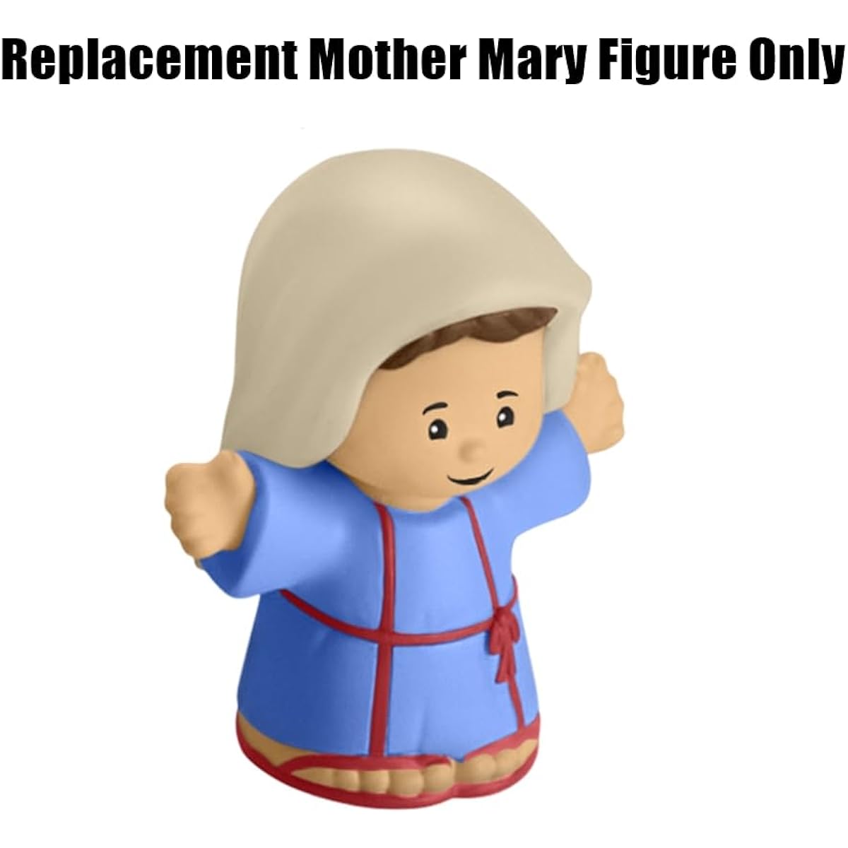 Fisher-Price Little-People Christmas Nativity Playset - HPP89 ~ Replacement Mother Mary Figure