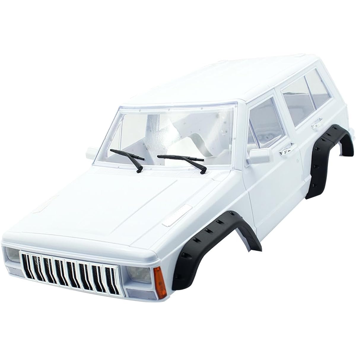 STARTIST 1/10 Crawler Body Shell, Easy to Install, Spare Parts DIY Durable Hobby Toy Hardshell Body Shell Unpainted for 1:10 Scale Model Crawler Car