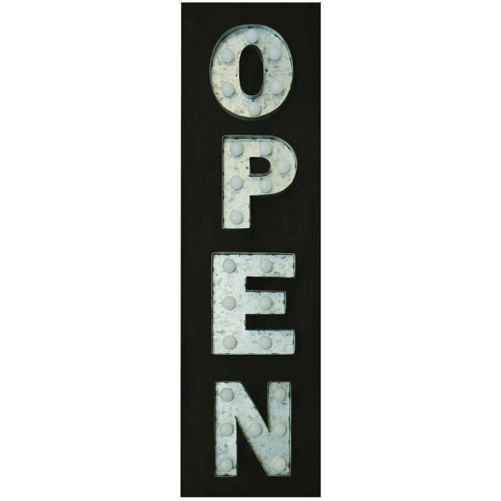 KEYSTONE LED Light LED Marquee Light OPEN White Vertical LEMAOTWH [Authorized Distributor Product]