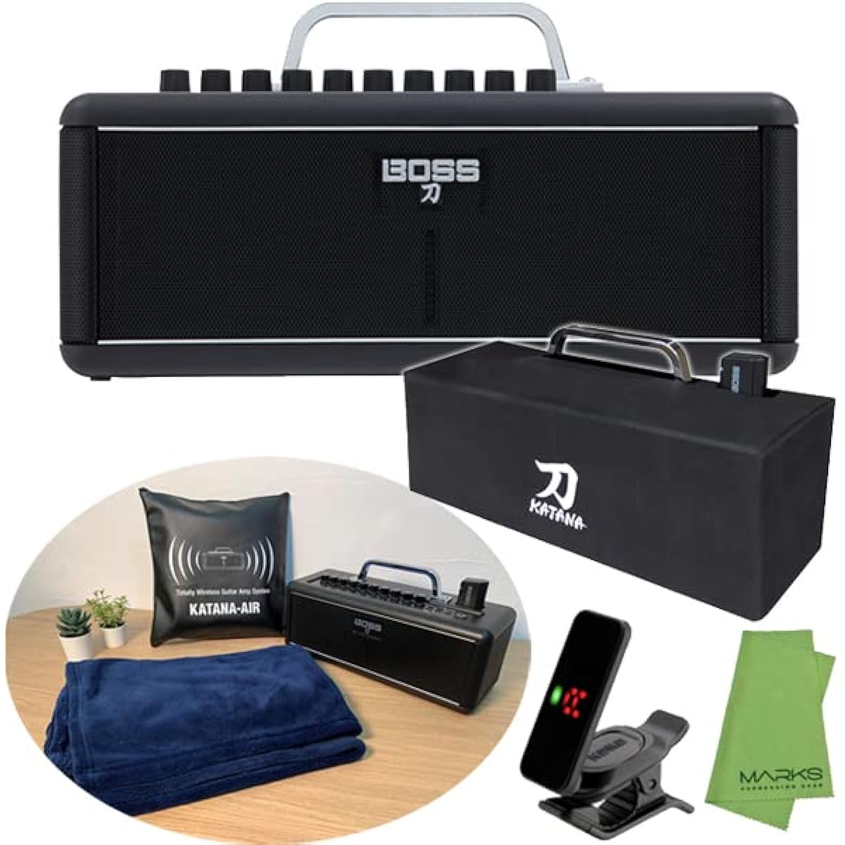 [Dedicated amplifier cover + tuner set] BOSS guitar amplifier KATANA-AIR KTN-AIR