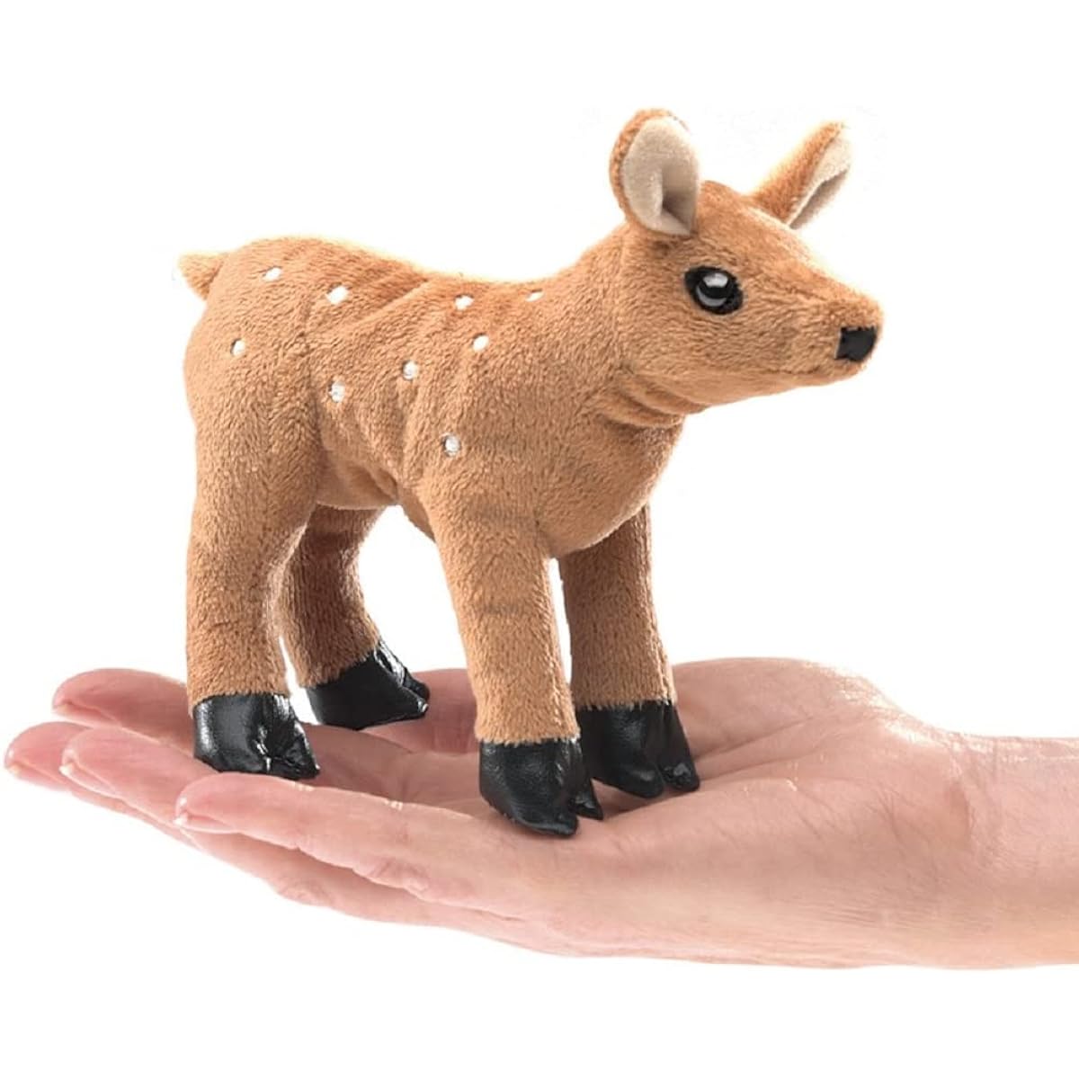 Folkmanis Mini Fawn Finger Puppet Plush