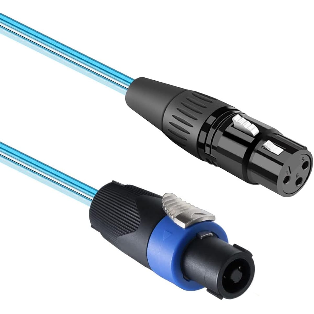 gotor speakon to XLR Cable Speaker to XLR Female Adapter Speaker to XLR Female Speaker Cable 3.3ft (XLR Female)