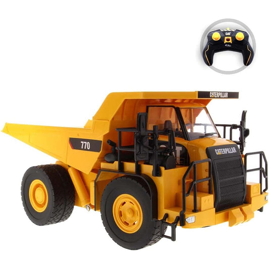 Diecast Masters Electric RC Construction Machine Series 1/24 Caterpillar CAT 770 Dump Truck Electric Radio Control DM25006
