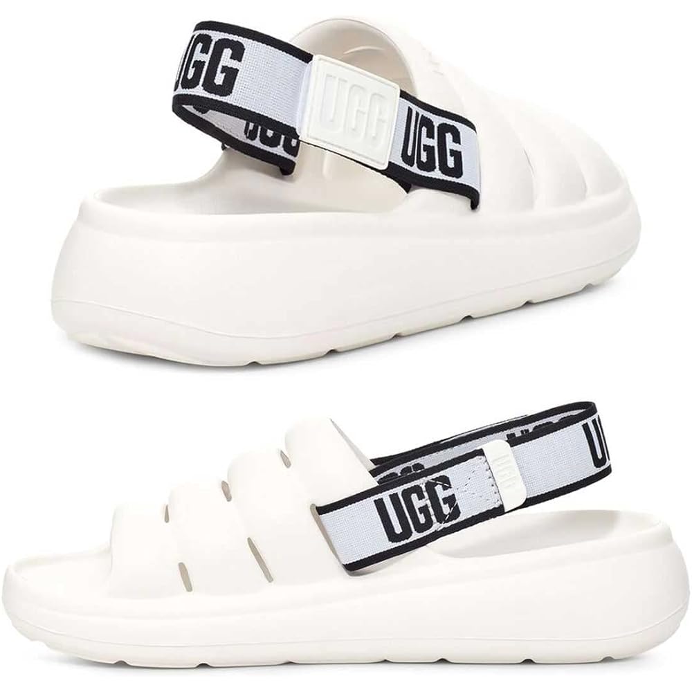 [UGG] SPORT YEAH Sandals Men's 1132150 Shower Sandals 2WAY Band Back Belt [Parallel Import]