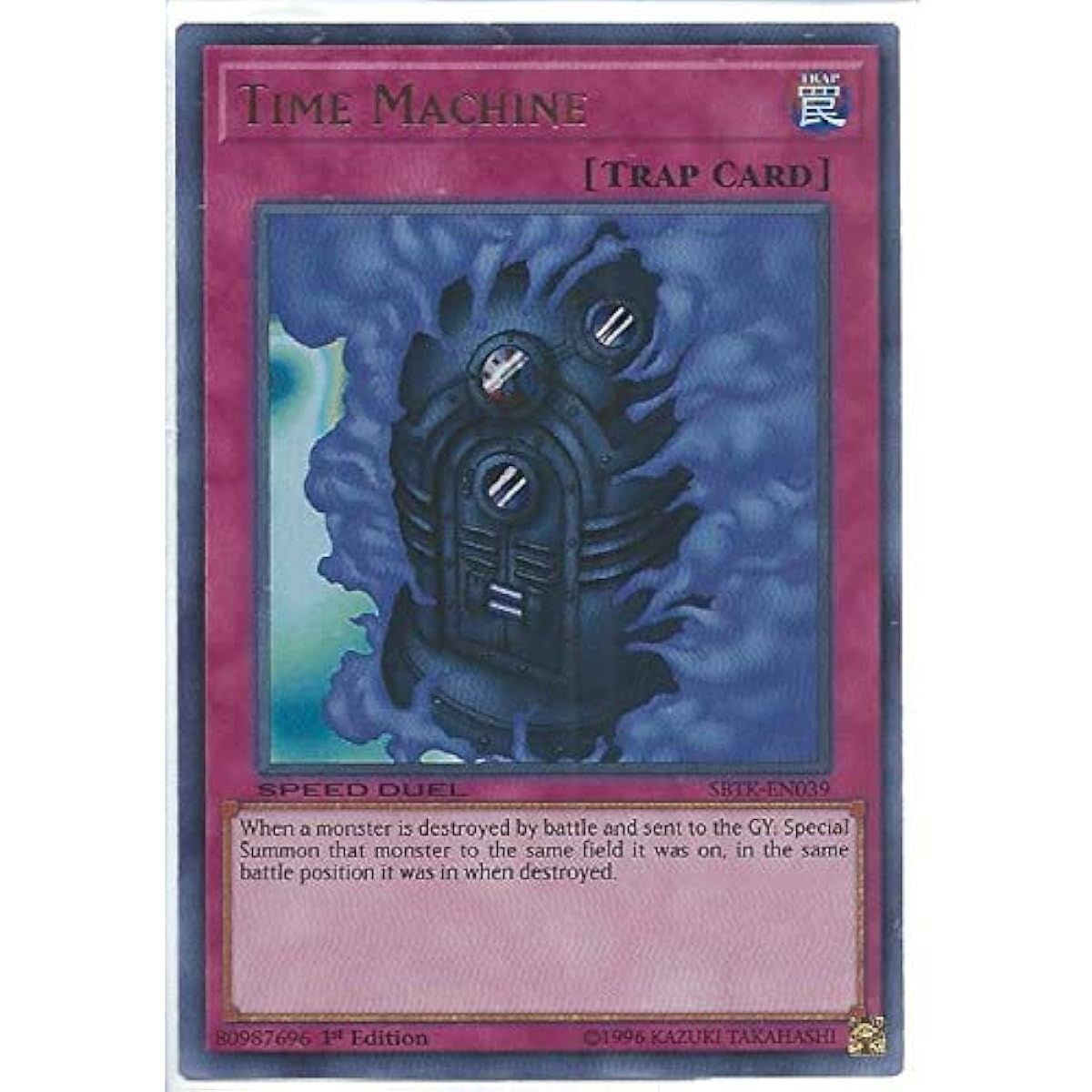 - Time Machine - SBTK-EN039 - Ultra Rare - 1st Edition - Speed Duel - Trials of the Kingdom