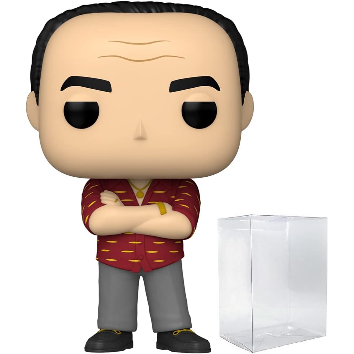 POP The Sopranos - Tony Soprano Funko Vinyl Figure (with Compatible Box Protector Case) Multicolor 3.75"