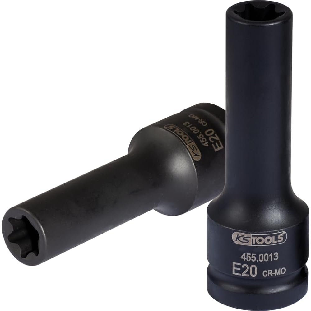 KS TOOLS 3/4" TX E impact socket deep E20 3/4" TX E impact socket deep E20 455.0013