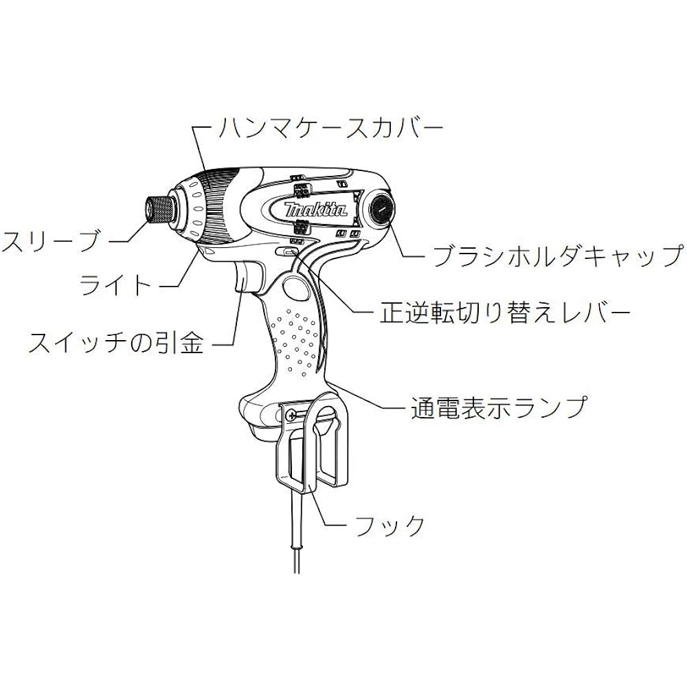 Makita Impact Driver 100V 6955SPK