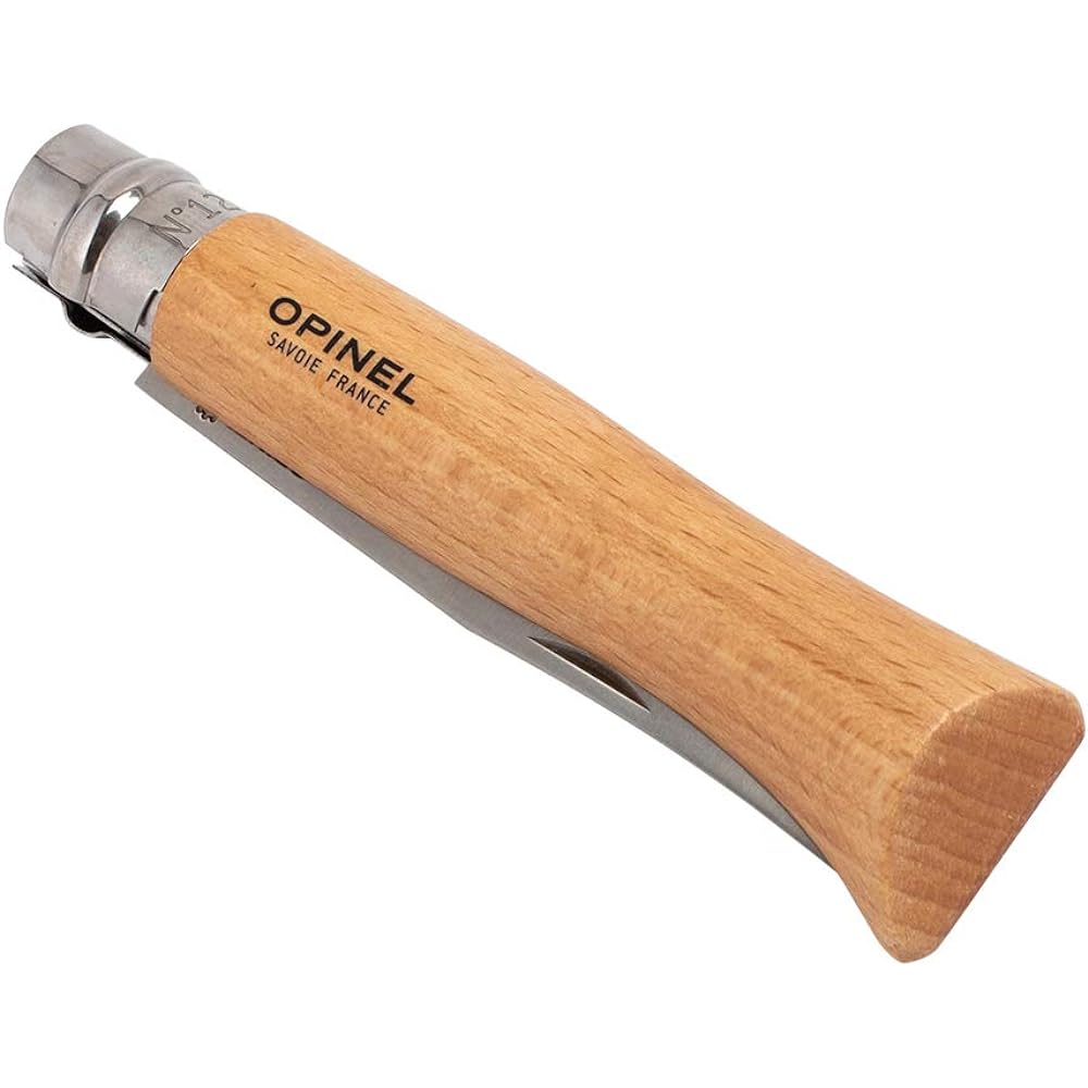 [Opinel] Opinel Outdoor Knife No.12 Stainless Steel 12cm Folding Knife 1084 N°12 inox Camping Fishing Climbing [Parallel Import]