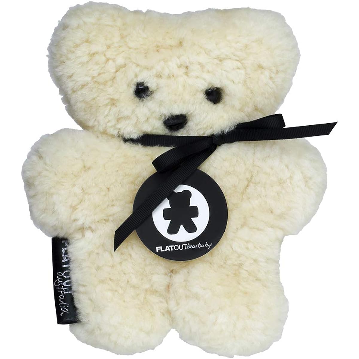 FLATOUTbear Baby 100% Australian Sheepskin Small Teddy Bear FO-milksml