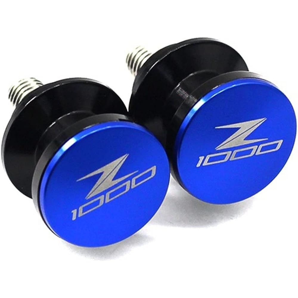 DEMUR Swingarm Spool Slider Protector Motorcycle Swingarm Stand Screw Slider 8mm For Kawasaki Z1000 Z 1000 Z1000 2015-2019 Swingarm Slider Spool (Size : Green Z1000)