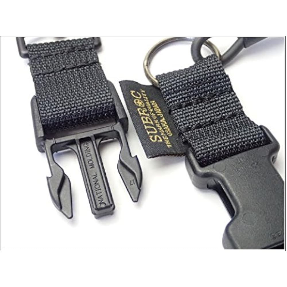Toho Sangyo SPIRAL LEASH CORD 2704 BLACK LONG