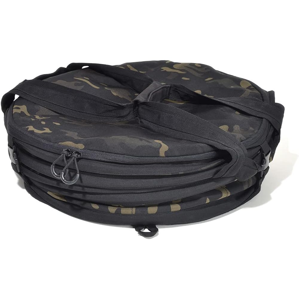 Stove Drum <Black Camo/Wolf Brown/Olive> Φ46×52cm (#928521 #928522 #928523 Oregonian Camper) (Wolf Brown)