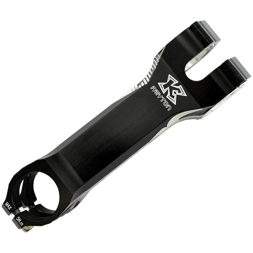 KCNC REYTON MTB ±17 Degree Stem 31.8mm/35mm x 120mm, Anodized Black, ST37-17-120-35-BK-OE, SK2200