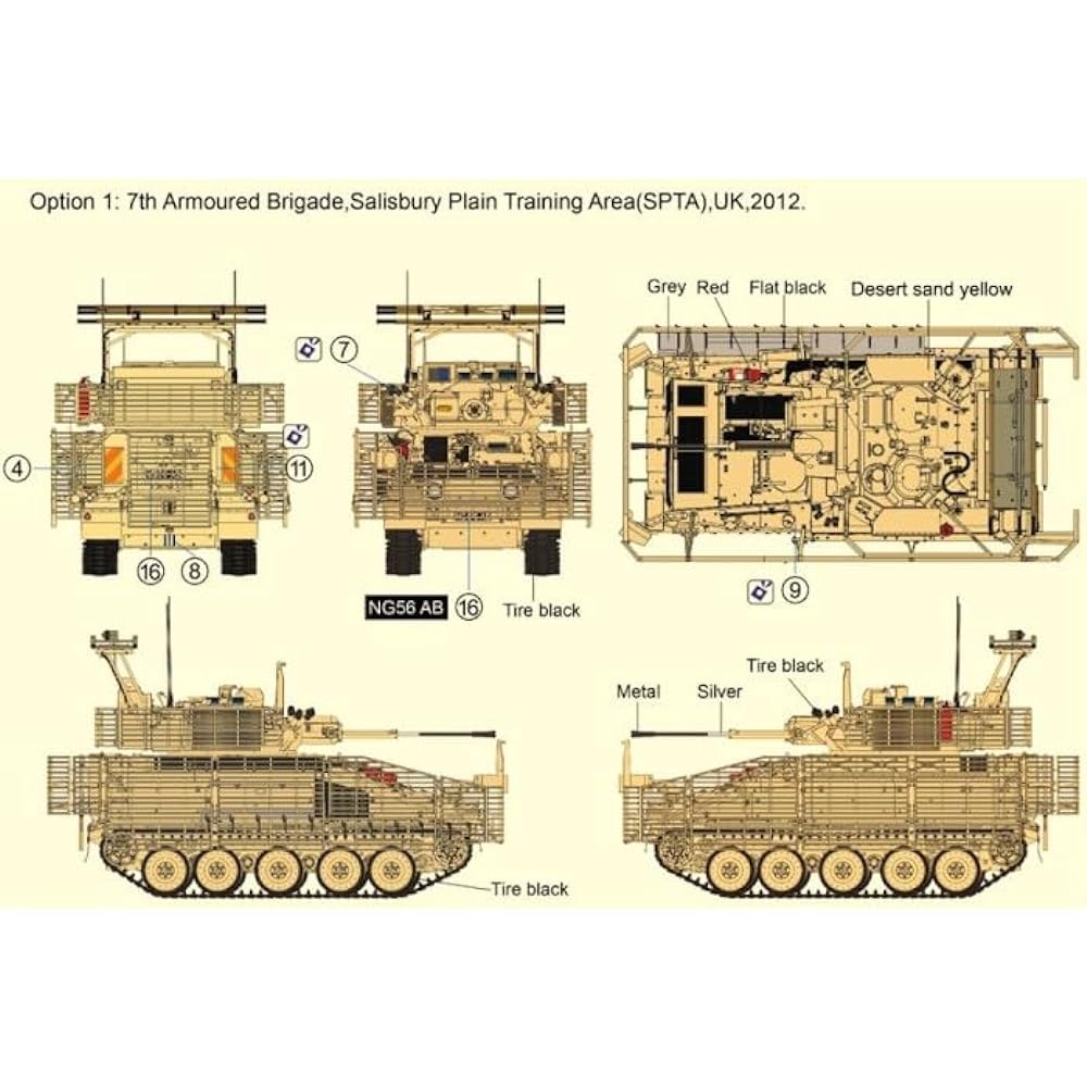 Gekko Model 1/35 Afghanistan Conflict British Army CVR(T) Scimitar Mk2 TES(H) Operation Herrick Plastic Model GEC35GM0051