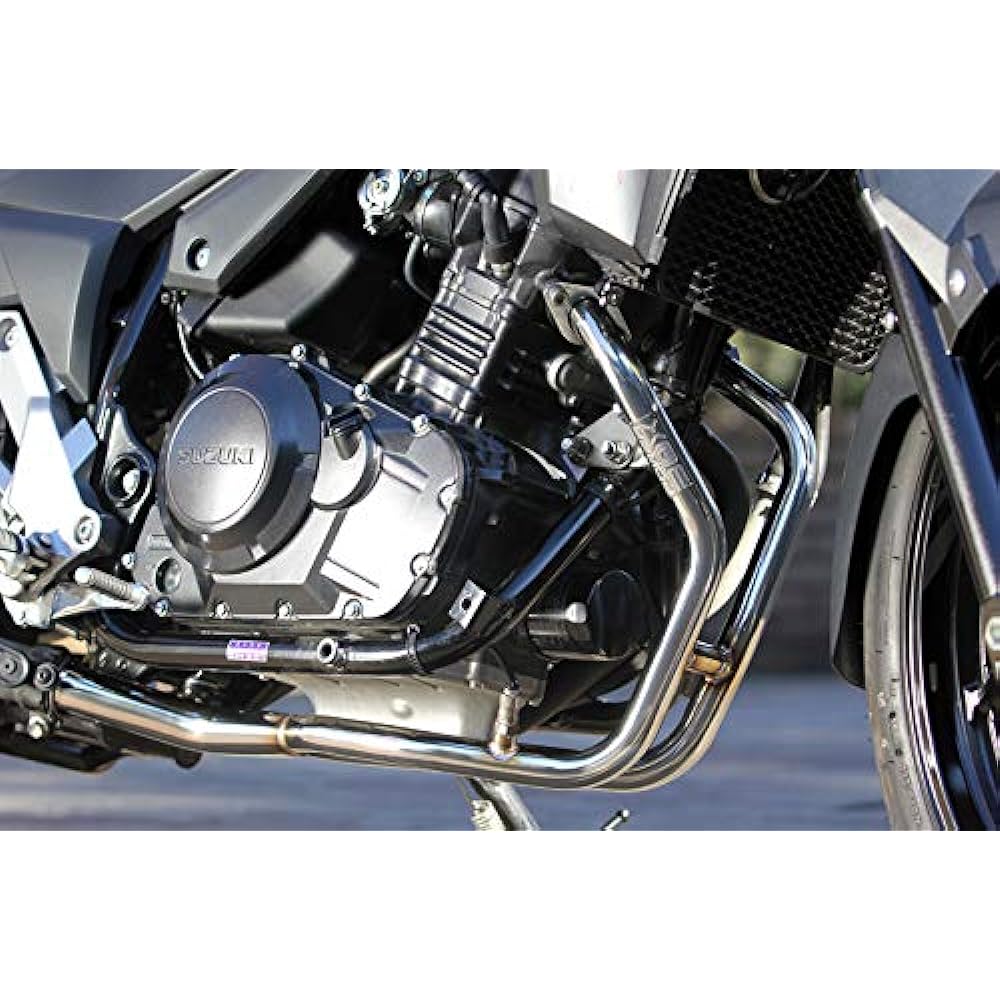 Special Parts Tadao (SP TADAO) Exhaust Pipe V Strom 250 (17-) GSX250R (17-) Power Box Pipe JMCA Government Certification POWERBOX PIPE Stainless Steel GS2-PB-02