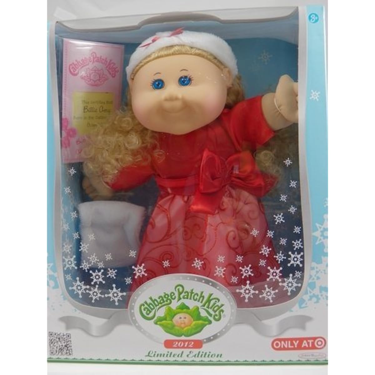 CABBAGE PATCH KIDS: HOLIDAY 2012 BLONDE/BLUE EYES