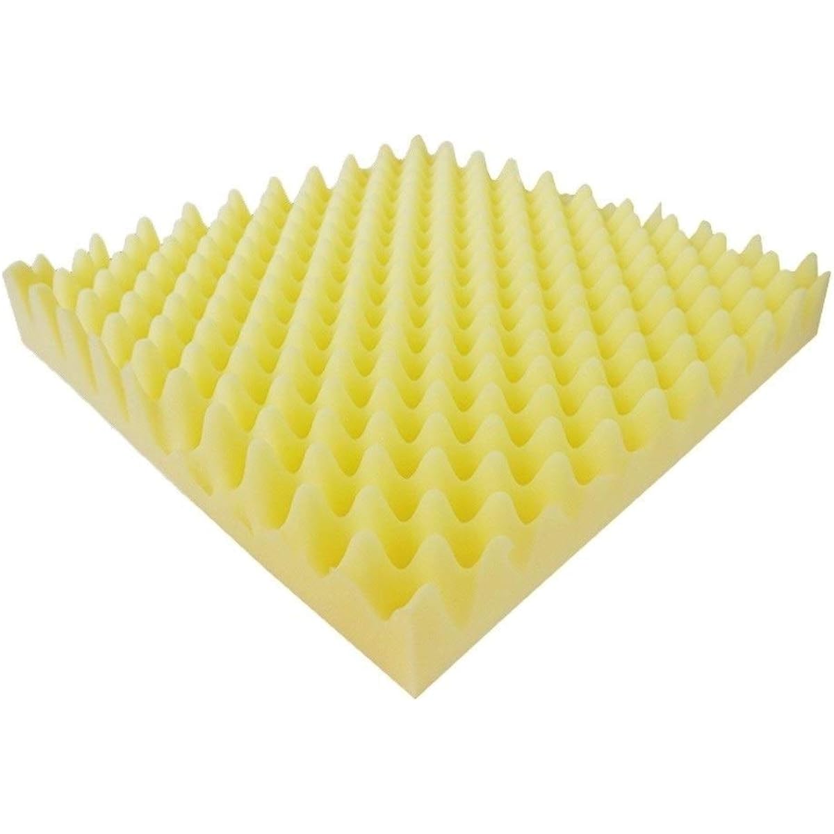 Moisture-proof sound-absorbing cotton, classroom wall acoustic panel, yellow and black soundproof foam panel, 10PCS (black) (yellow)
