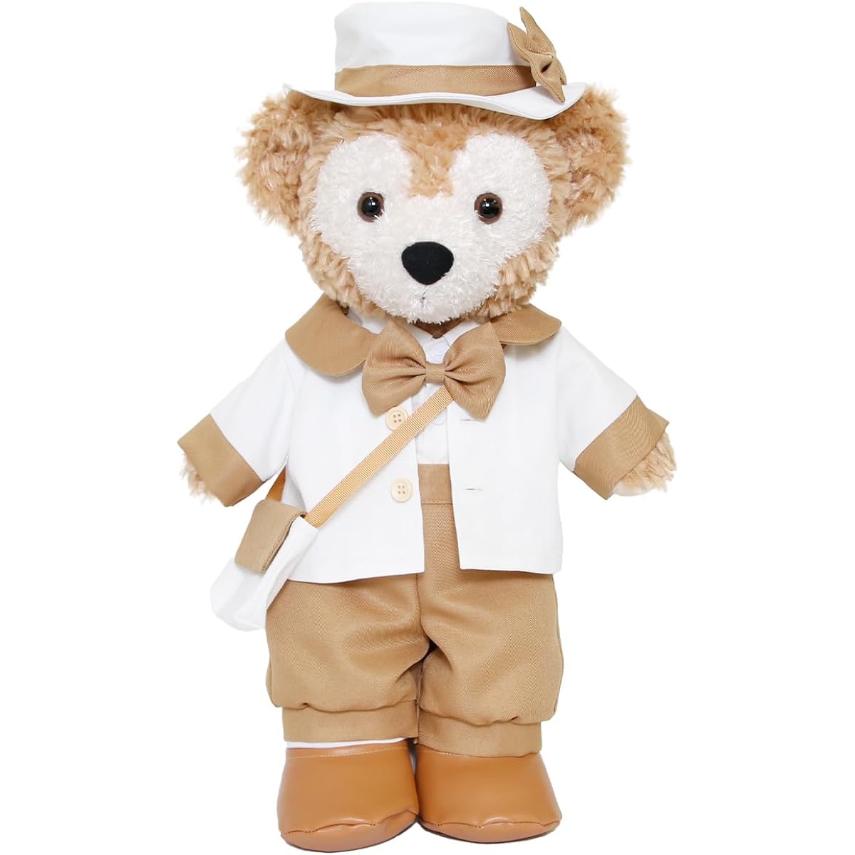 Duffy Mocha & Ecru Costume Clothes Single Plush Toy Sold Separately [Original Handmade] Brown For S-size Plush Toy 43cm Clothes Fashionable Clothing Original Design Duffy Goods