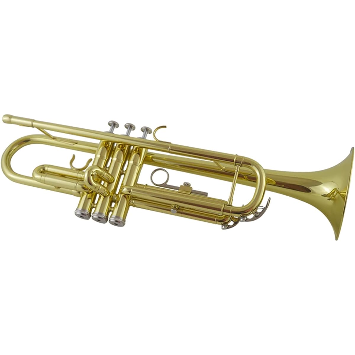 Trumpet B-Flat Trumpet instrument gold is suitable for beginners to test orchestral performance Trumpet instrument