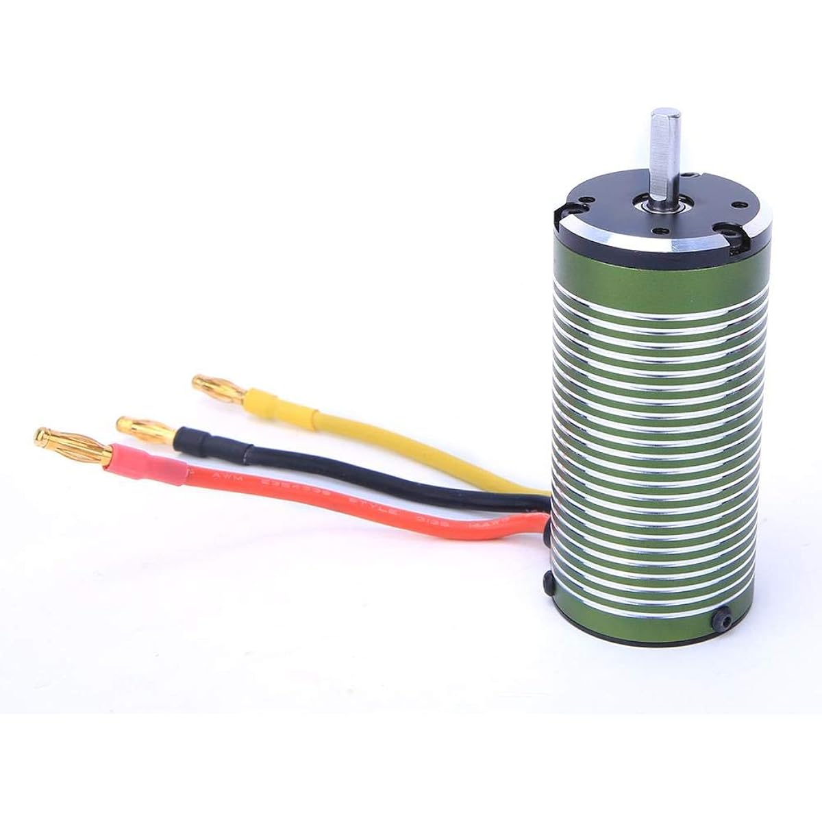 Dilwe RC Brushless Motor, Heat Resistant, 1650KV Brushless Motor, Suitable for 1/8 RC Buggy Boat, Anti-Magnetic Shedding Motor Technology, Maximum Output Rate Up to 90%, 4.0mm Plug