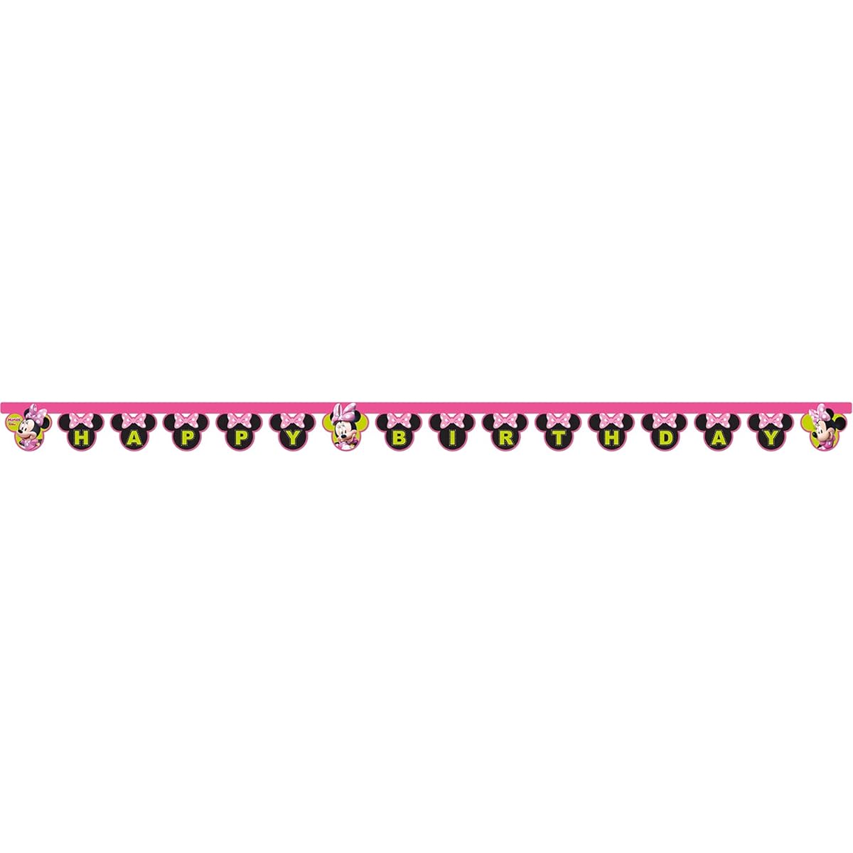 Minnie Mouse Helper Happy Birthday Die Cut Banner