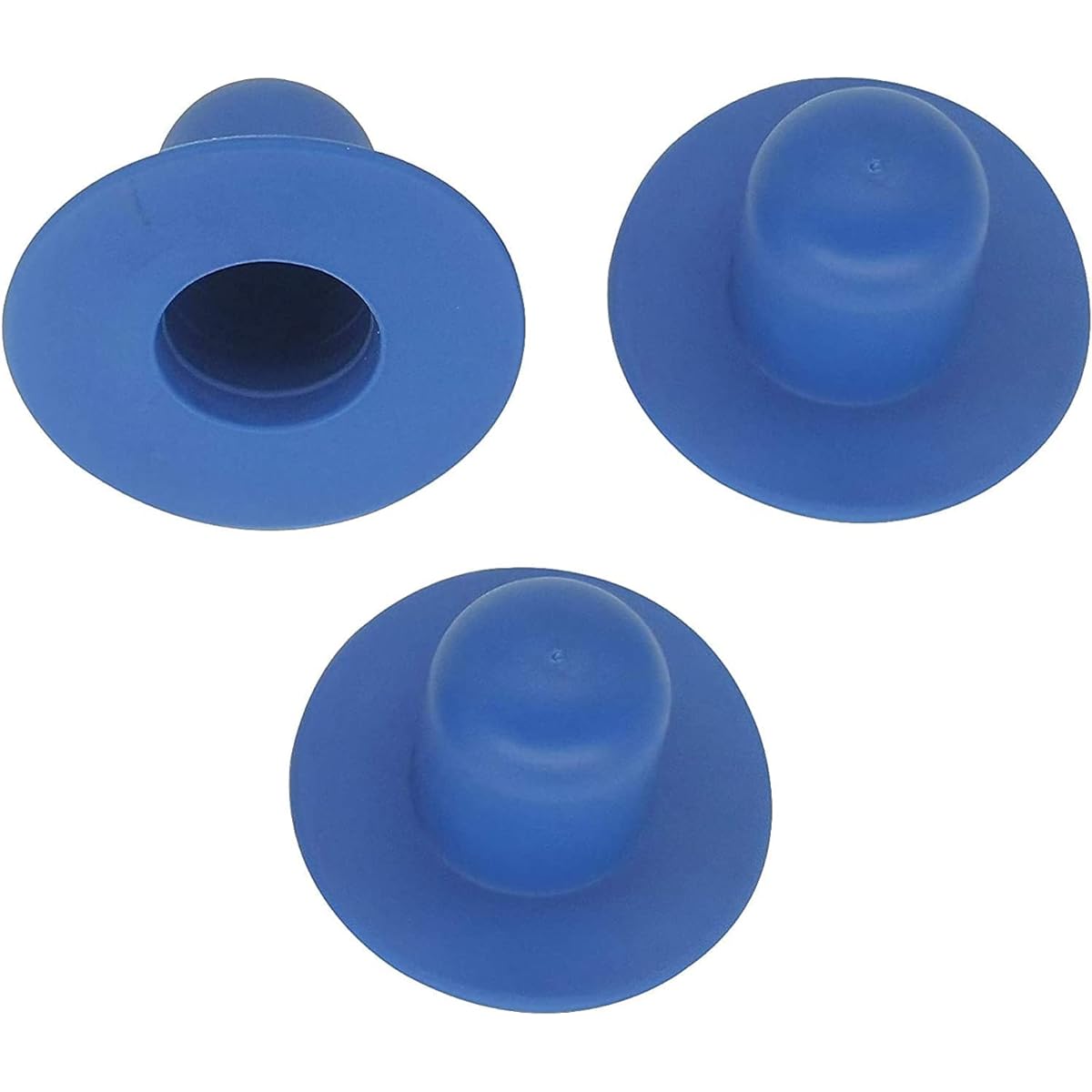 Qissiq Replacement Above Ground Swimming Pool Filter Pump Strainer Hole Plug Stopper for INTEX (3 Pack)