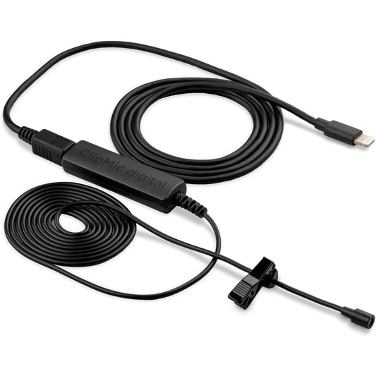 Apogee Lavalier Microphone Pin Microphone Distribution Microphone Compatible with iPhone/Mac/Windows ClipMic Digital2