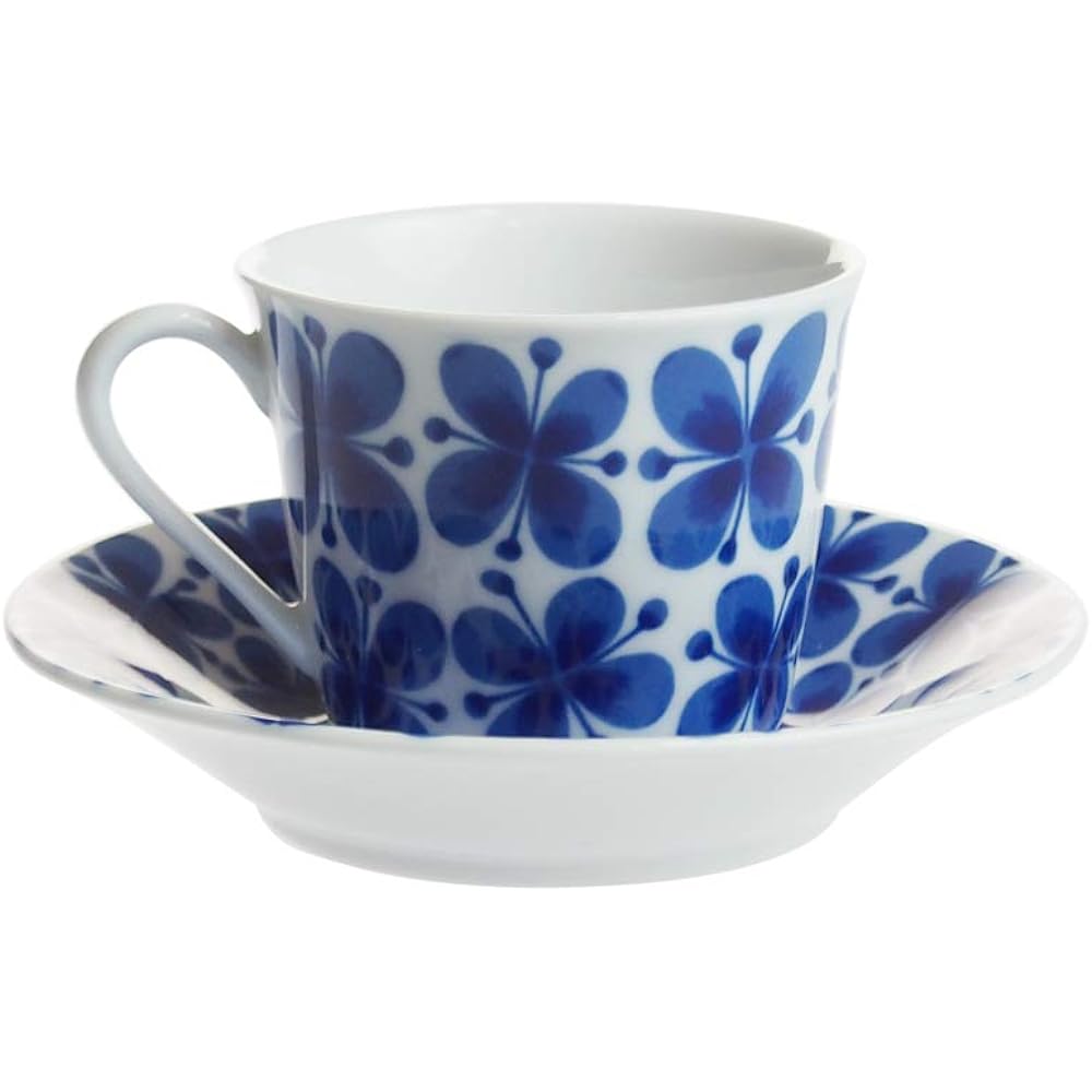 RORSTRAND Monami Coffee Cup Saucer 140ml Blue [Parallel Import]