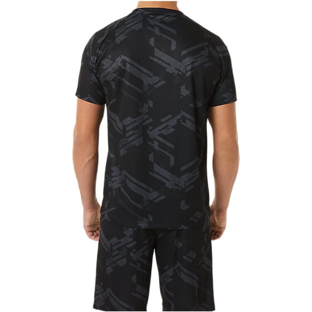 [ASICS] Training Wear LIMO Dry Graphic Short Sleeve Shirt 2031C891 Men's