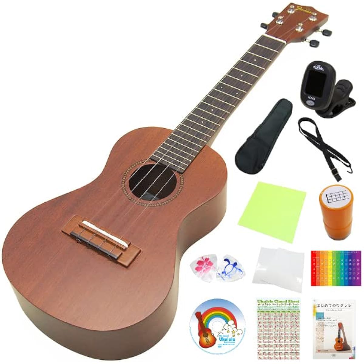 Famous Ukulele Concert FC-3 Special 12 Piece Set Mahogany Body [Reliable Made in Japan] [Higher model of FC-1G] [Suitable for solo play] (u)