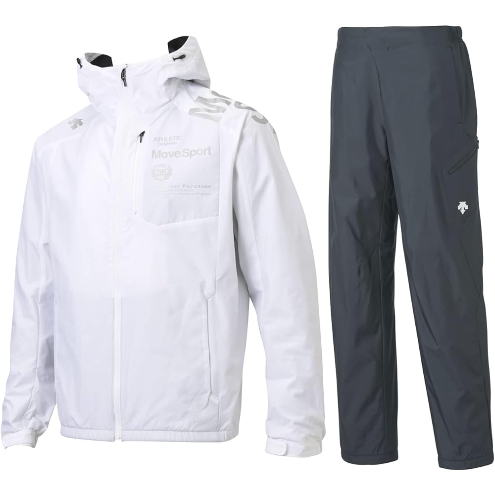 [DESCENTE] Move Sport X-Plus Thermo Hooded Windbreaker Jacket/Pants Top and Bottom Set DMMSJF34/DMMSJG34 Lining: Tricot brushed
