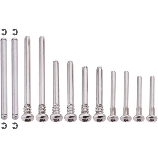 Hobbypark Complete Suspension Screw Tweezers Set for 1/10 Scale Traxxas Slash 2WD Rustler/Stampede/Bandit Parts Replacement 3640 2640 (Pack of 12)