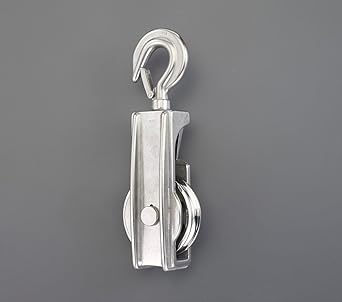 76.0mm pulley with hook (stainless steel) EA987SR-3